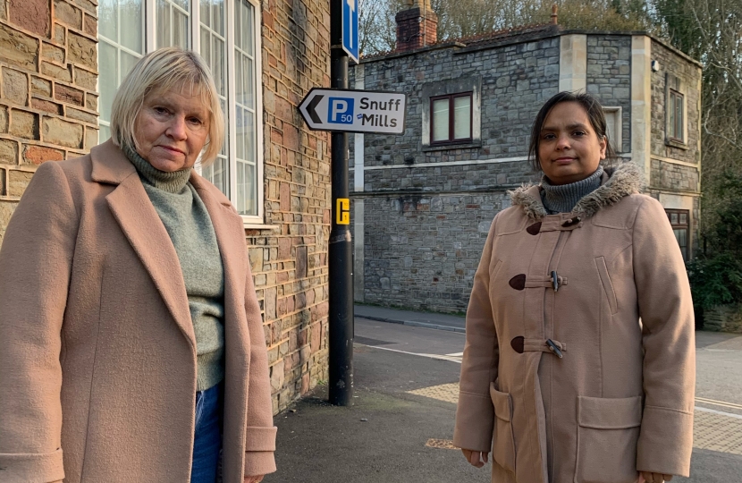 Lesley & Pooja are committed to supporting residents of Frome Vale